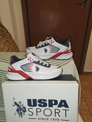 U.S. Polo Assn. Rick 4FX sneakers white, new, athletic