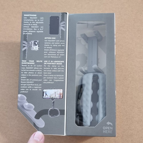 Celly Squiddy Flexible Mini Tripod new for smartphone and action cam