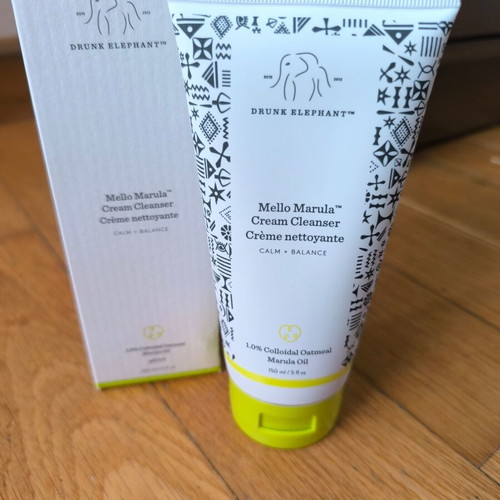 Drunk Elephant facial cleanser new with oatmeal and marula oil
