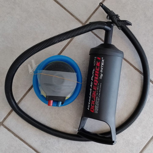 Intex Double Quick I hand pump and foot pump set for balloons