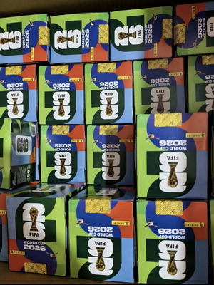 FIFA World Cup 2026 Panini стикер кутия запечатана, 50 пакета