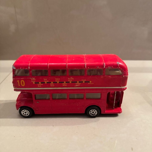 Metal collectible toy car used, CORGI TOYS Routemaster double decker bus