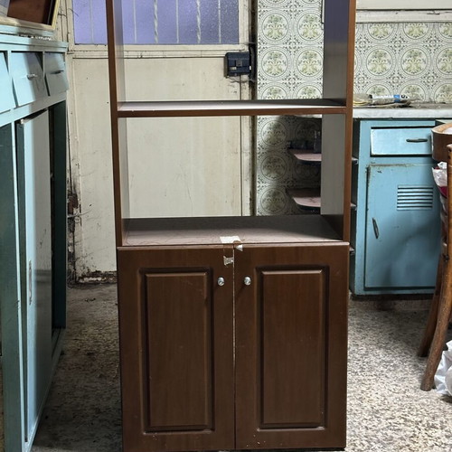 Storage furniture used, suitable for bathroom without back
