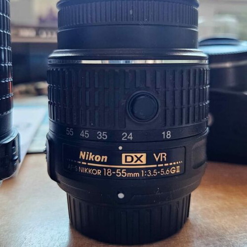 Nikon D3200 camera like new with 2 lenses and accessories