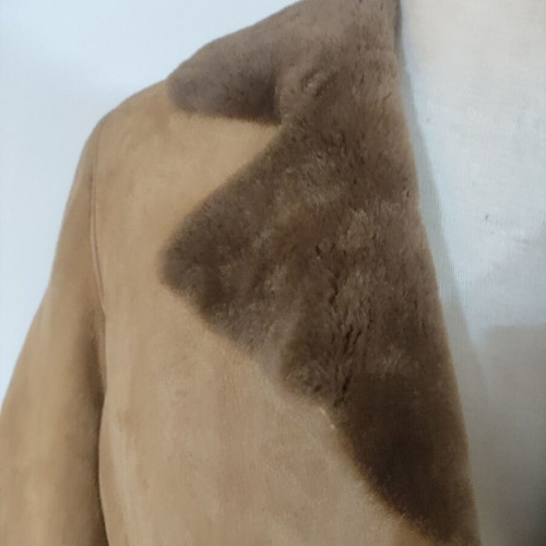Zara long suede leather coat like new, size S/M