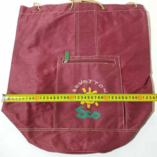 United Colors of Benetton Vintage School Backpack eco, like new