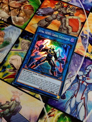 Xtra HERO Cross Crusader Yu-Gi-Oh! card RA04 Super Rare