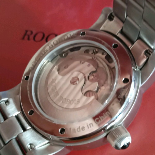 Roche Bobois automatic men's watch new, gray