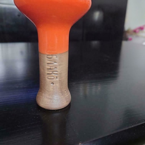 Oblako clay hookah bowl new, orange
