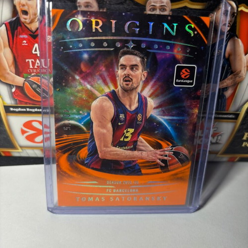 2025/26 Panini Origins Euroleague Tomas Satoransky Orange Parallel card /75 #60 like new