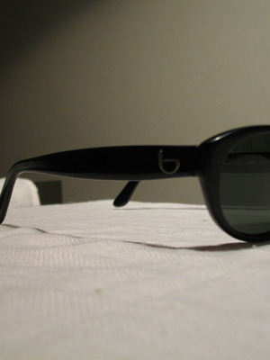 Byblos 204-S vintage women's sunglasses used, black