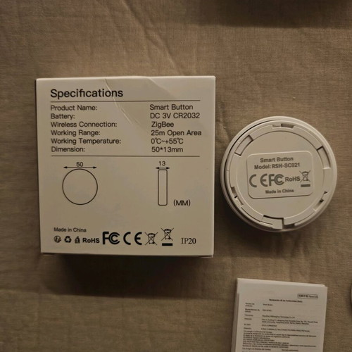 Wireless Smart Switch Zigbee Smart Button new