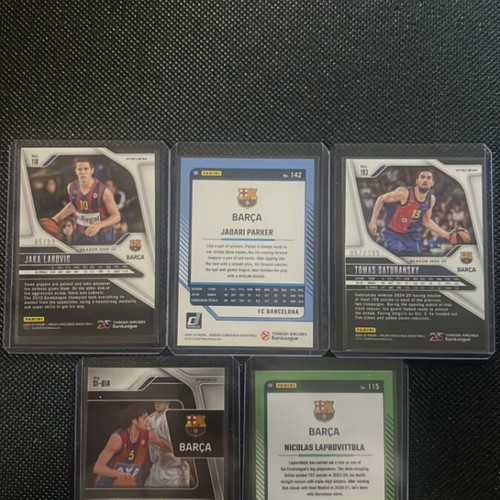 Barcelona Basketball Cards Lot new