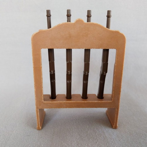 Playmobil Western Rifle Set with Gun Rack used