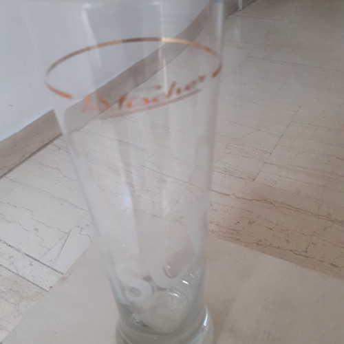 Fischer beer glasses new, set of 6, 500 ml
