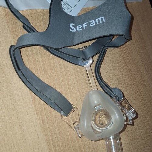 Sefam nasal CPAP mask medium like new