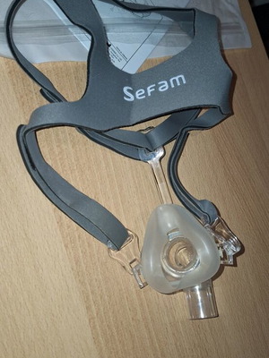 Sefam nasal CPAP mask medium like new