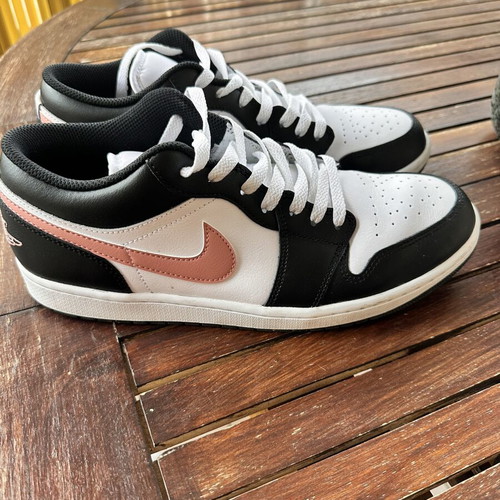 Jordan casual shoes, black and white, size 44.5