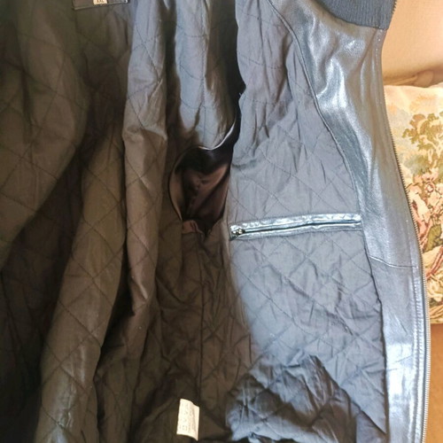 La Pelle leather men's jacket like new, size XXL, brown black