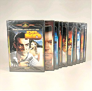James Bond 007 DVD σφραγισμένη συλλογή