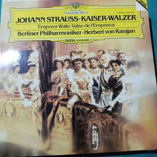 Johann Strauss Kaiser-Walzer vinyl record, classical