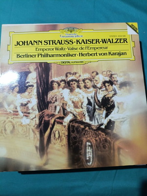 Johann Strauss Kaiser-Walzer vinyl record, classical
