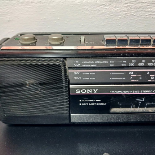 Ραδιόφωνο/Κασετόφωνο Sony Sound Rider CFS-210S μεταχειρισμένο