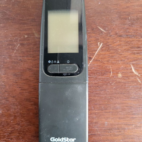 Goldstar air conditioner remote control used, fully functional
