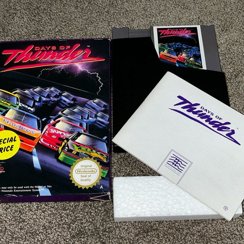 Nintendo Nes game Days of Thunder like new