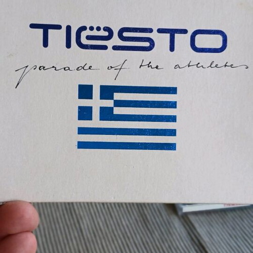 DJ Tiesto Athens 2004 Parade CD used