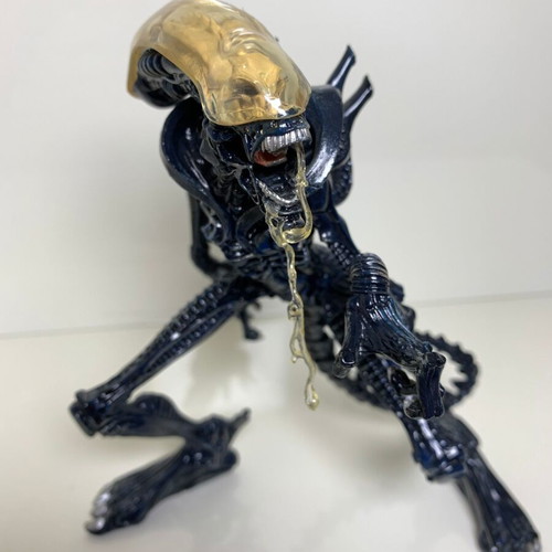 Mini Epics Alien Xenomorph statue used