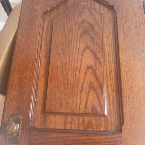 Kitchen doors used in traditional rustic style, about 20 pieces