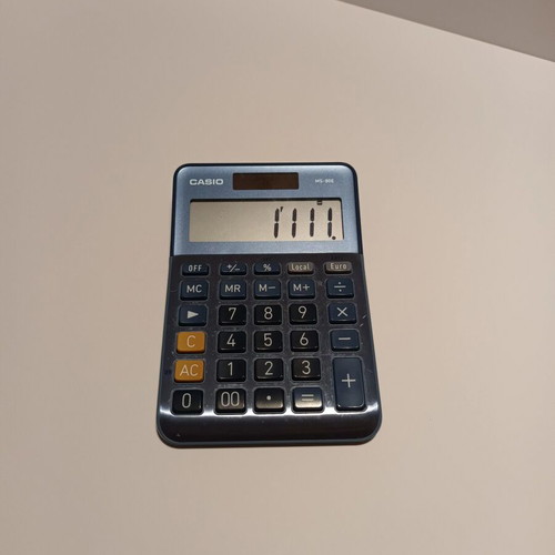 Casio 8-Digit Calculator with Solar Support like new