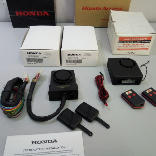Moto Honda alarms new
