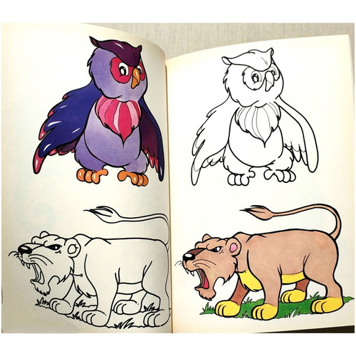 Chromorama of Animals new children's book with painting
