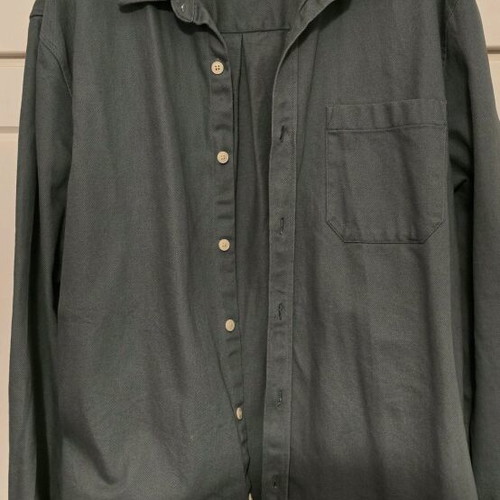 Zara shirt 100% cotton, like new, olive green, size XL