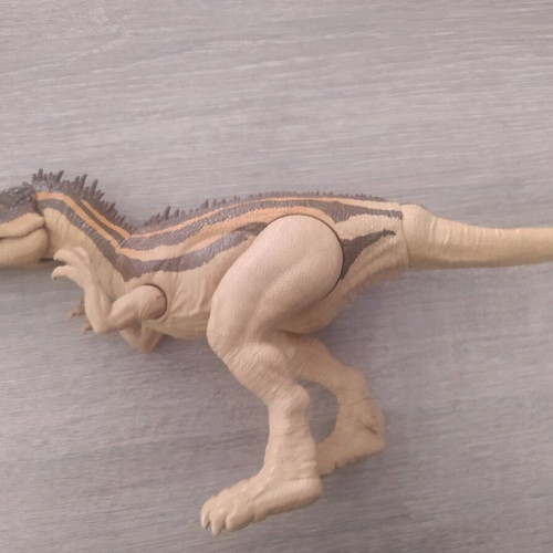 Sharktooth Dinosaur Jurassic World figure used with moving head