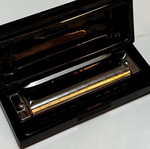 Harmonica with neck holder, sold together