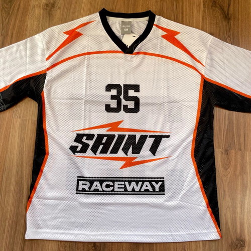 Saint Raceway #35 Graphic Mesh Racing Jersey XL new