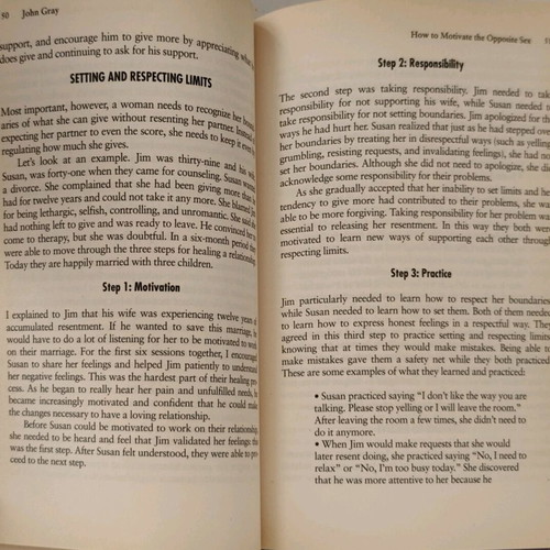 Men Are from Mars, Women Are from Venus book used, English