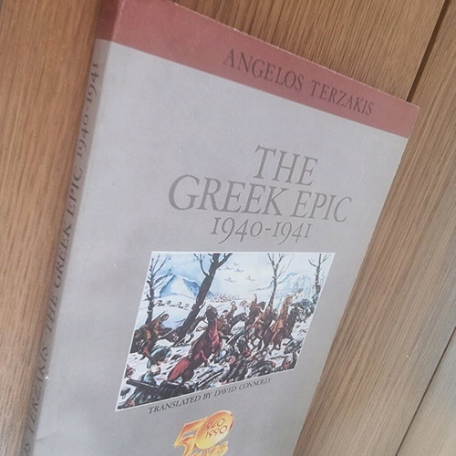 The Greek Epic 1940-1941 history book like new, English