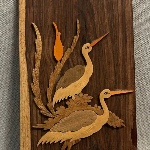 Wooden handmade teak wood frames like new, vintage wall decoration