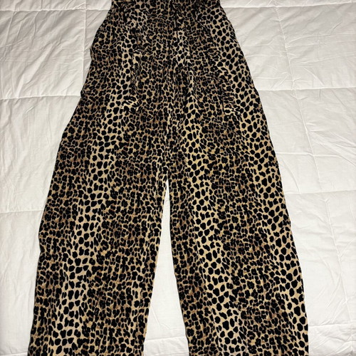 Mango leopard pants like new, size S