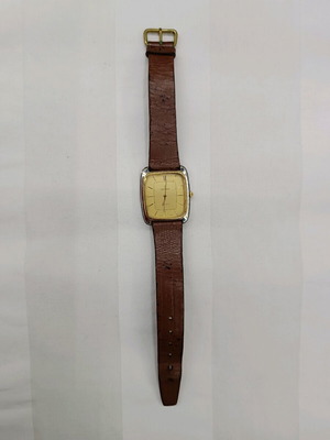 Grovana wristwatch used, gold color, men's, 90s-2000s