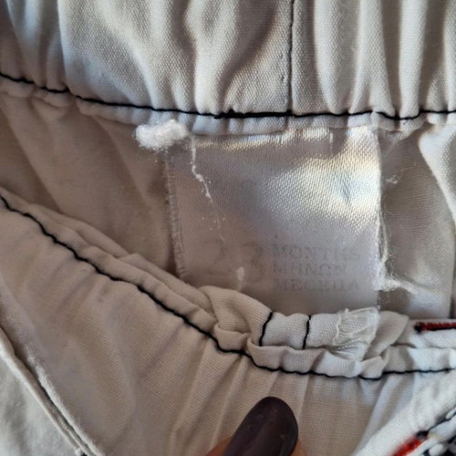 White long bermuda shorts for boy 2 years Jumbo like new