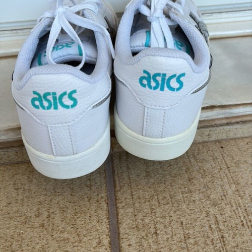 Asics women's athletic shoes, white, size 37.5