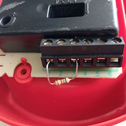 System Sensor Fire Alarm Siren Model EMA/1224BR used