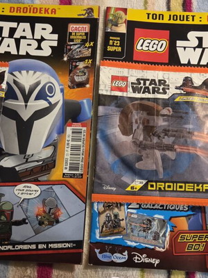 Lego Droideka magazines new, set of 2, French language