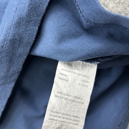 Dickies pocket T-shirt men's 3XL blue cotton