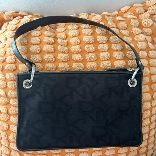 DKNY black shoulder bag